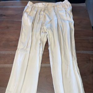 Womens silk joggers, can be worn as dress pants